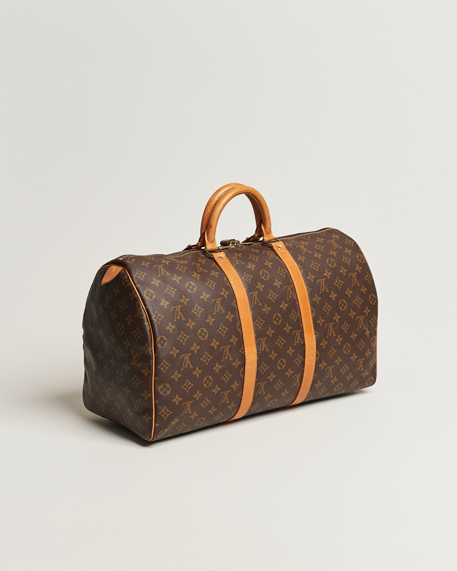Herren | Louis Vuitton Pre-Owned Keepall 50 Bag Monogram | Louis Vuitton Pre-Owned | Keepall 50 Bag Monogram