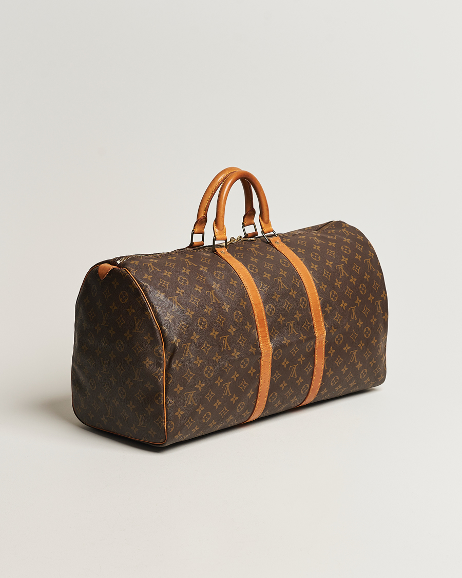 Herren | Louis Vuitton Pre-Owned Keepall 55 Bag Monogram | Louis Vuitton Pre-Owned | Keepall 55 Bag Monogram