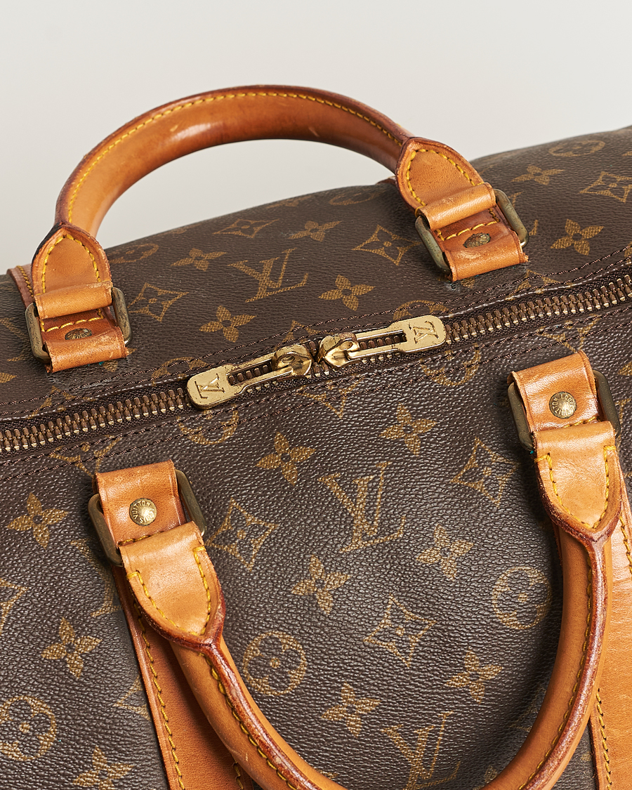 Herren | Louis Vuitton Pre-Owned Keepall 55 Bag Monogram | Louis Vuitton Pre-Owned | Keepall 55 Bag Monogram