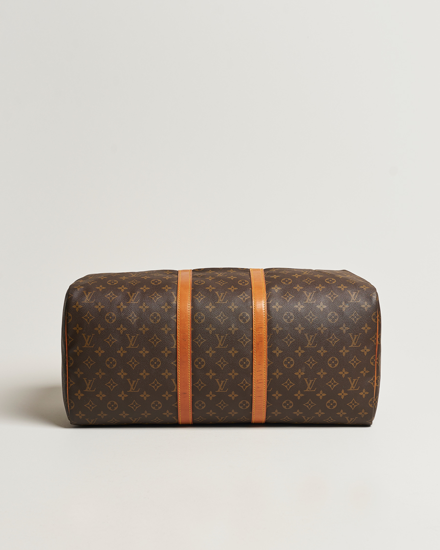 Herren | Louis Vuitton Pre-Owned Keepall 55 Bag Monogram | Louis Vuitton Pre-Owned | Keepall 55 Bag Monogram