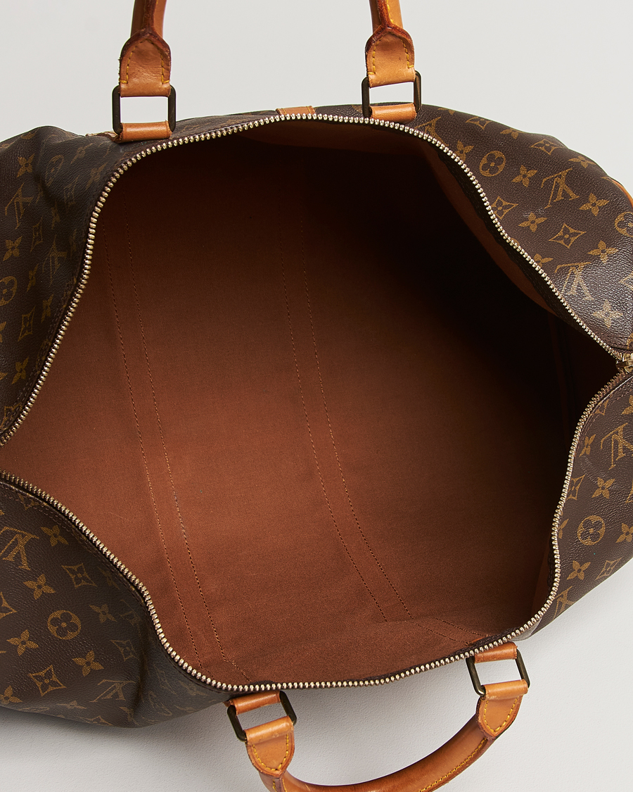 Herren | Louis Vuitton Pre-Owned Keepall 55 Bag Monogram | Louis Vuitton Pre-Owned | Keepall 55 Bag Monogram