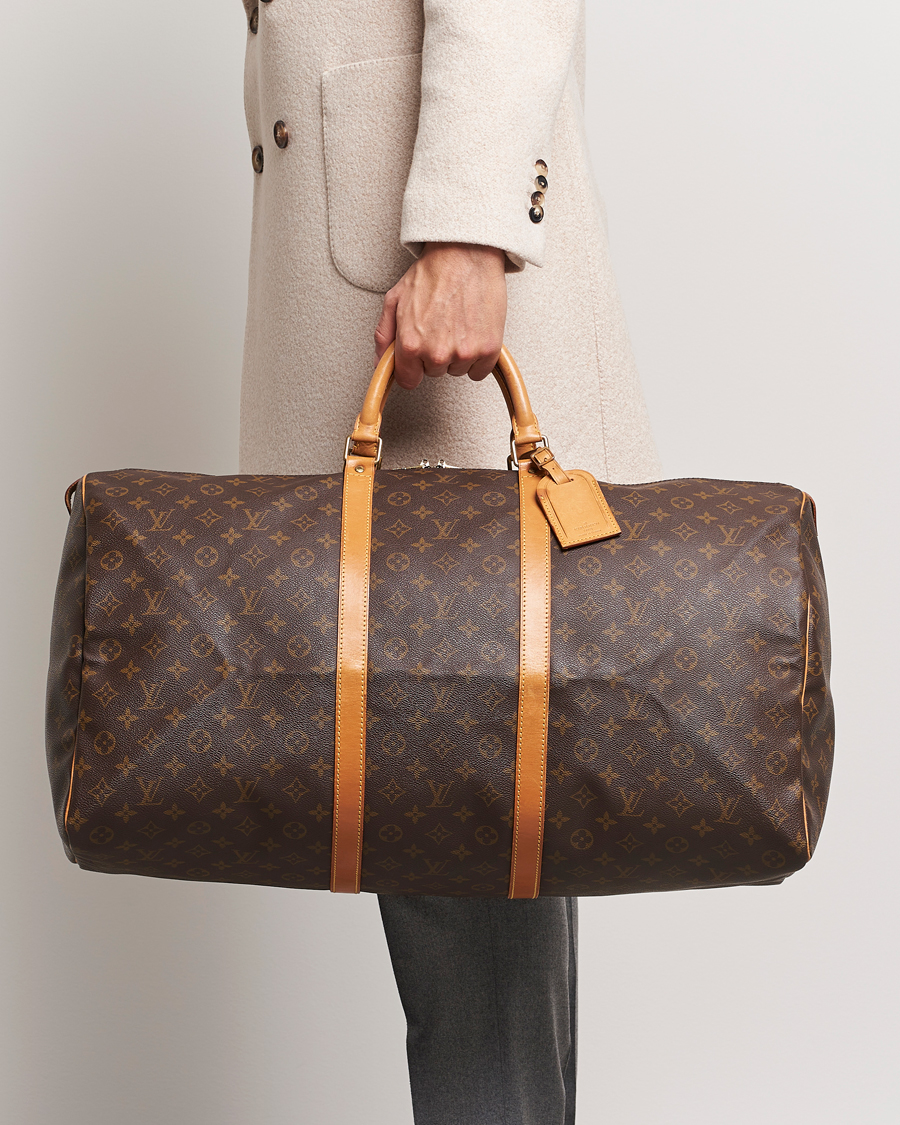 Herren | Louis Vuitton Pre-Owned Keepall 60 Bag Monogram | Louis Vuitton Pre-Owned | Keepall 60 Bag Monogram