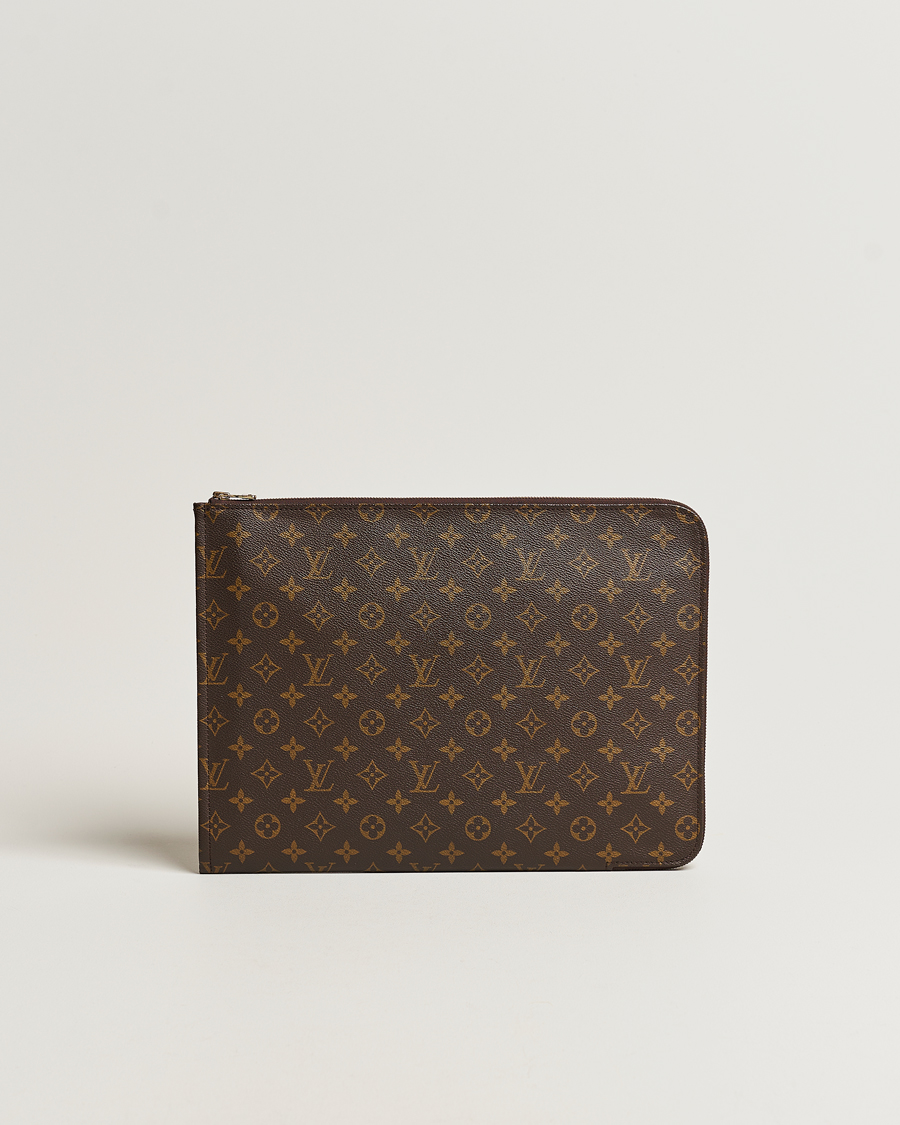 Herren | Louis Vuitton Pre-Owned Posh Documan Document Bag Monogram | Louis Vuitton Pre-Owned | Posh Documan Document Bag Monogram