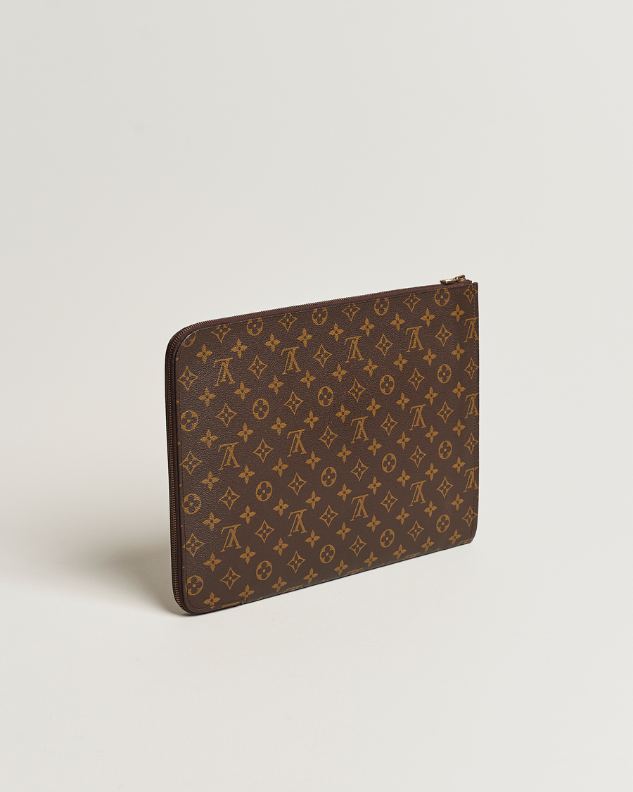 Herren | Louis Vuitton Pre-Owned Posh Documan Document Bag Monogram | Louis Vuitton Pre-Owned | Posh Documan Document Bag Monogram