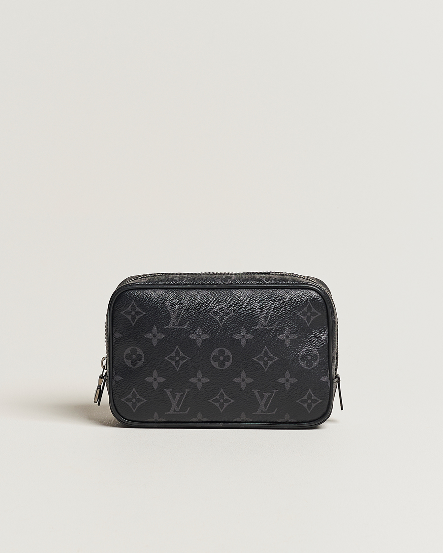 Herren | Louis Vuitton Pre-Owned Toiletry Bag PM Monogram Eclipse | Louis Vuitton Pre-Owned | Toiletry Bag PM Monogram Eclipse