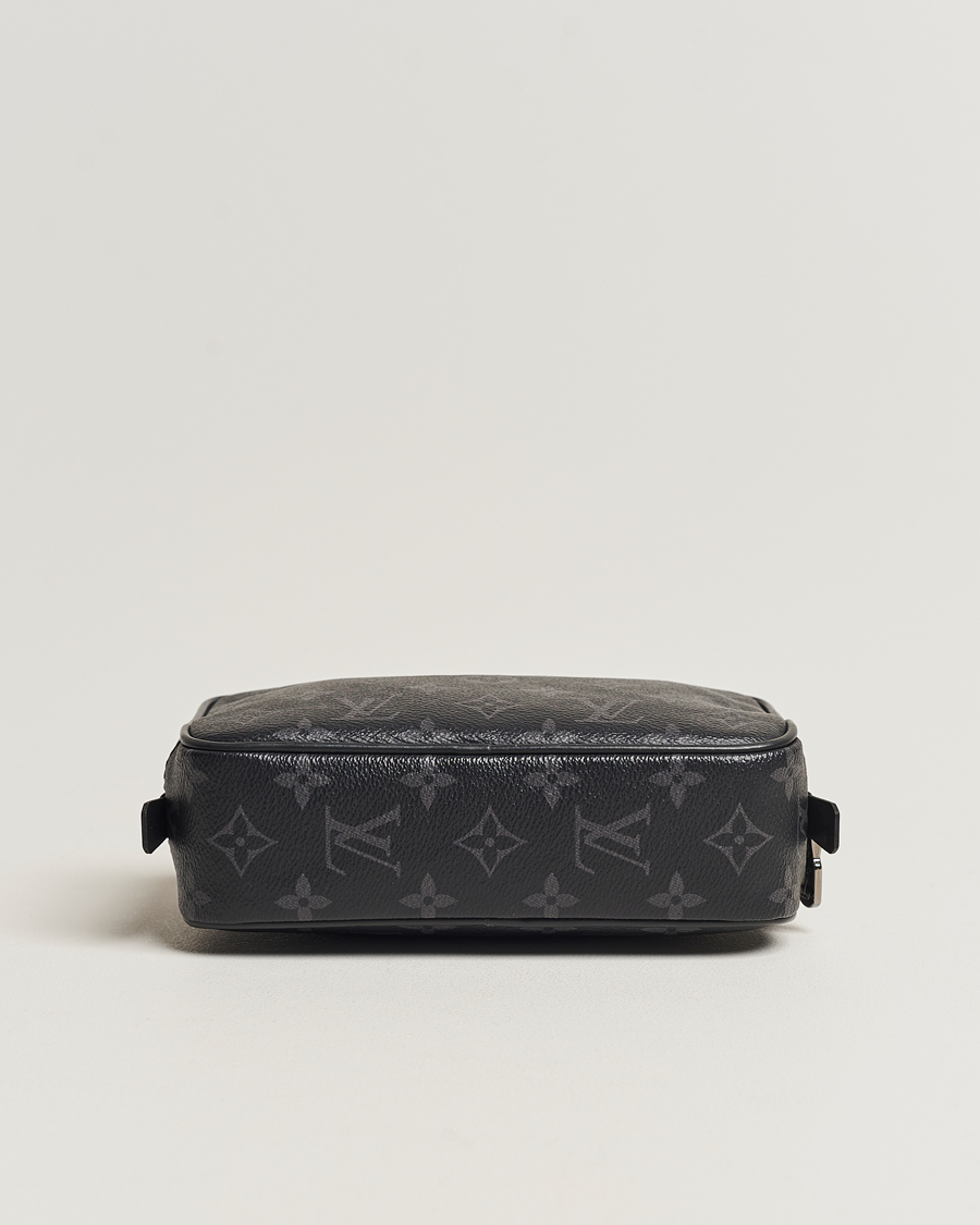 Herren | Louis Vuitton Pre-Owned Toiletry Bag PM Monogram Eclipse | Louis Vuitton Pre-Owned | Toiletry Bag PM Monogram Eclipse