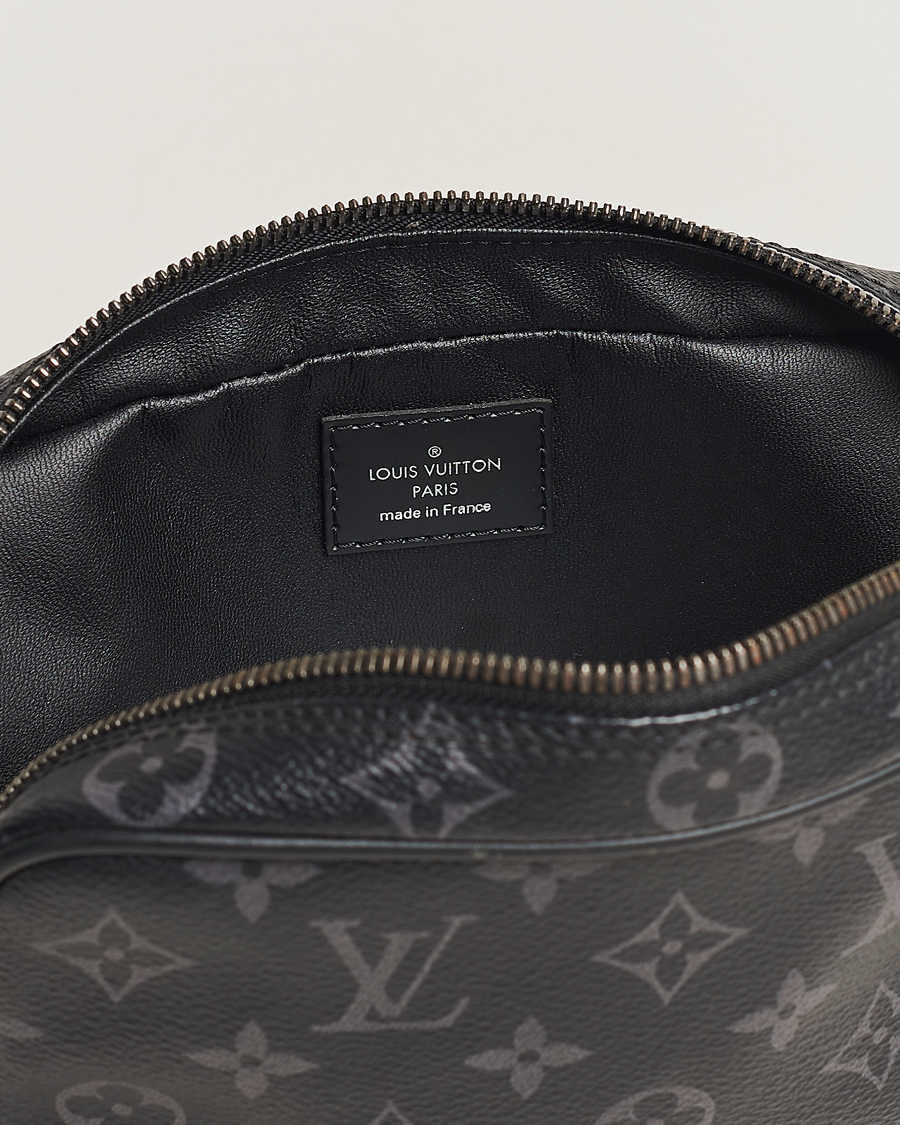 Herren | Louis Vuitton Pre-Owned Toiletry Bag PM Monogram Eclipse | Louis Vuitton Pre-Owned | Toiletry Bag PM Monogram Eclipse