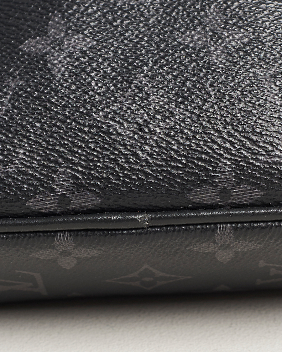 Herren | Louis Vuitton Pre-Owned Toiletry Bag PM Monogram Eclipse | Louis Vuitton Pre-Owned | Toiletry Bag PM Monogram Eclipse