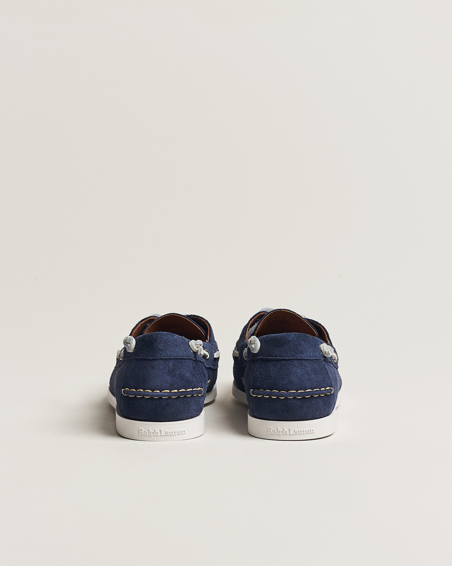 Herren | Polo Ralph Lauren Merton Suede Boat Shoe Hunter Navy | Polo Ralph Lauren | Merton Suede Boat Shoe Hunter Navy