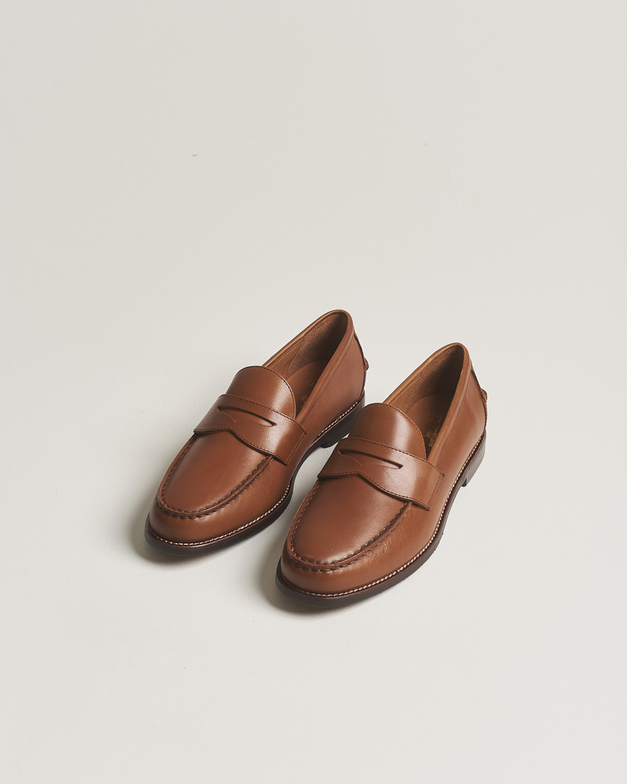 Herren | Schuhe | Polo Ralph Lauren | Leather Penny Loafer  Polo Tan