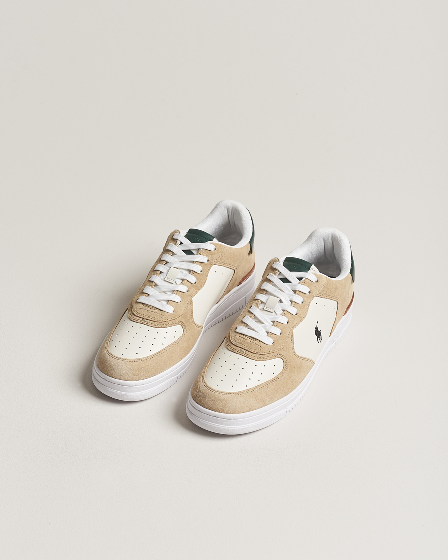 Herren | Schuhe | Polo Ralph Lauren | Masters Court Leather/Suede Sneaker White