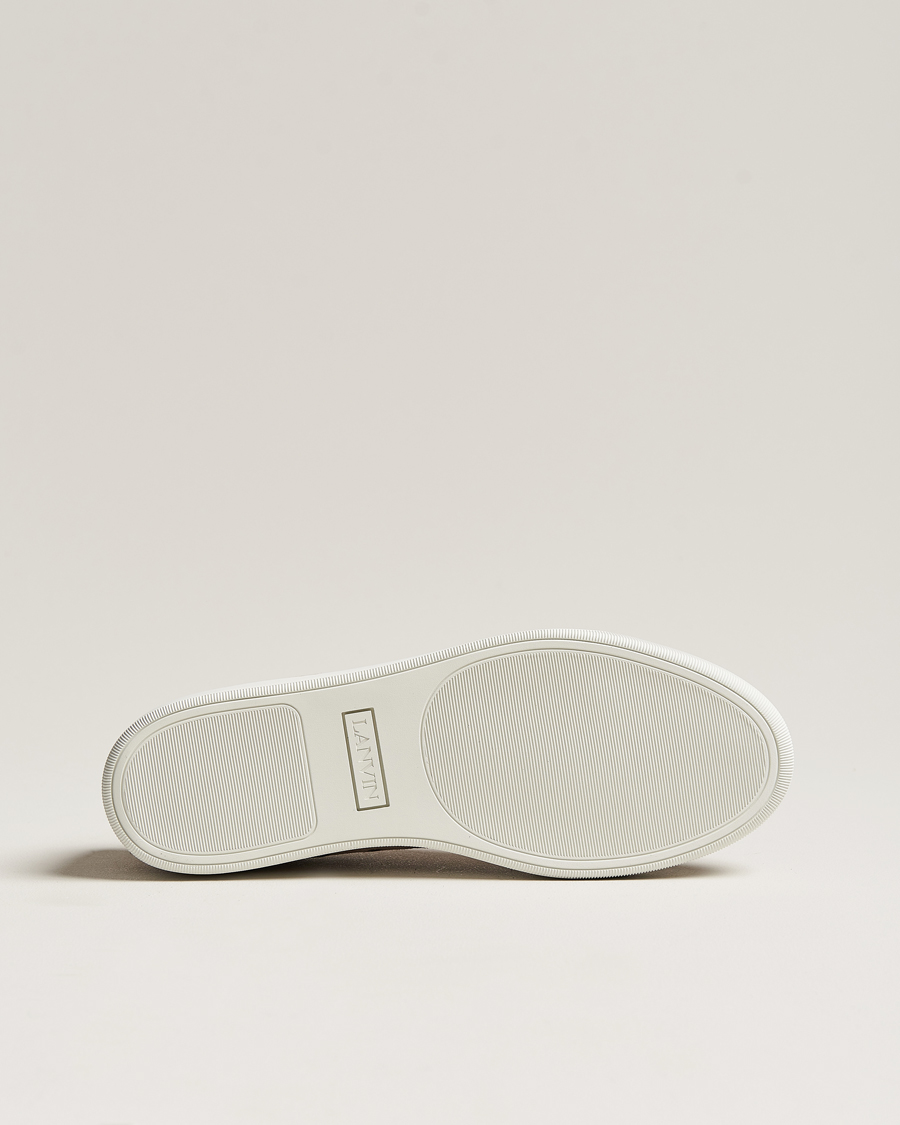 Herren | Lanvin Nappa Cap Toe Sneaker Beige | Lanvin | Nappa Cap Toe Sneaker Beige