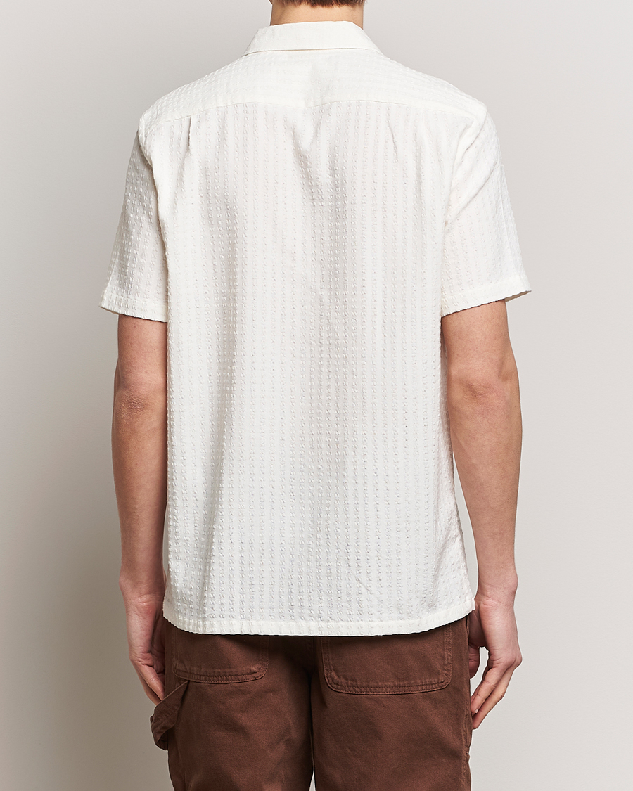 Herren | Hemden | Samsøe Samsøe | Avan Structured Short Sleeve Shirt White