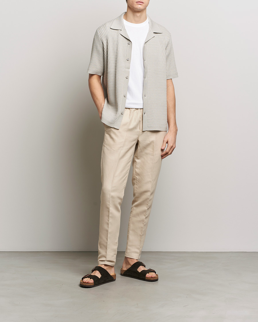 Herren | Hemden | Samsøe Samsøe | Sagabin Resort Collar Short Sleeve Shirt Moonstruck
