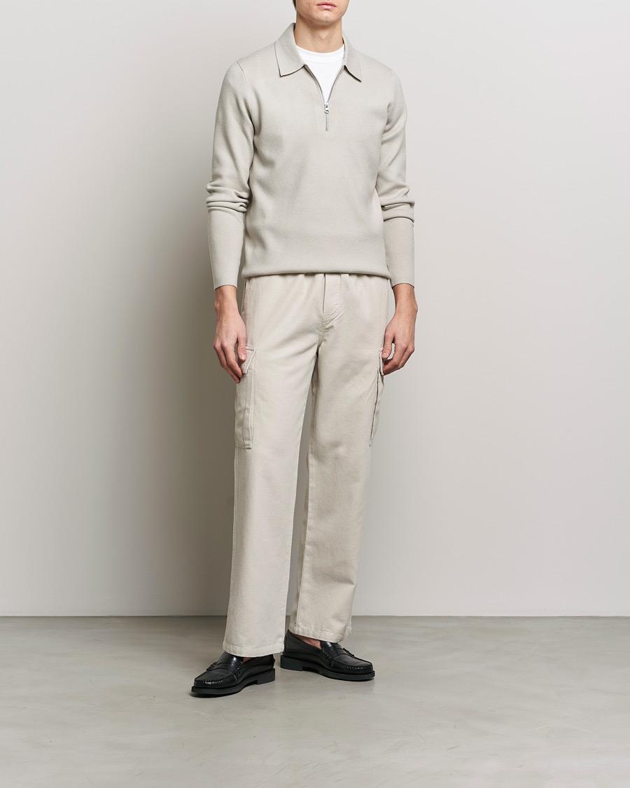 Herren | Pullover | Samsøe Samsøe | Guna Half Zip Moonstruck