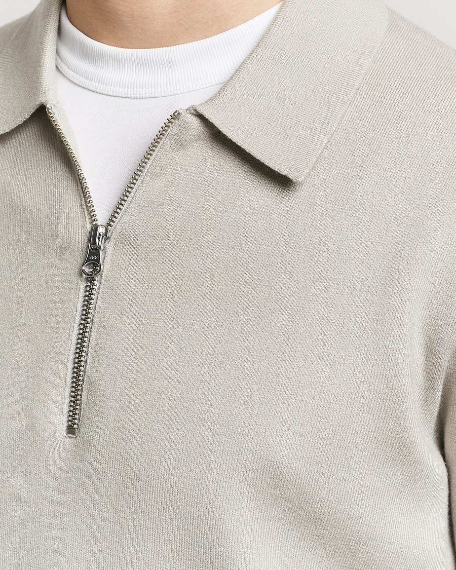 Herren | Pullover | Samsøe Samsøe | Guna Half Zip Moonstruck