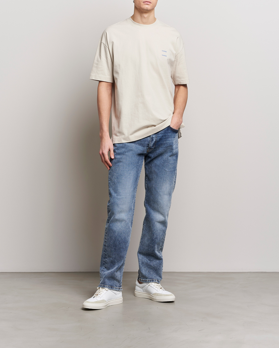 Herren | T-Shirts | Samsøe Samsøe | Joel Organic Cotton T-Shirt Moonstruck