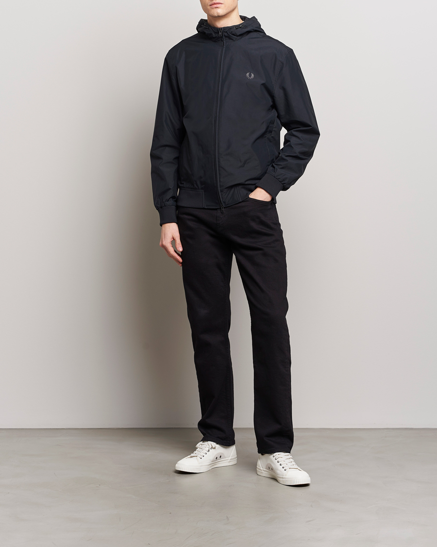 Herren | Jacken | Fred Perry | Brentham Hooded Jacket Black