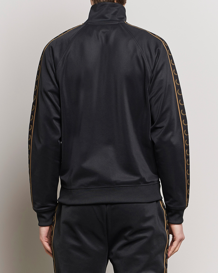 Herren | Pullover | Fred Perry | Taped Track Jacket Black