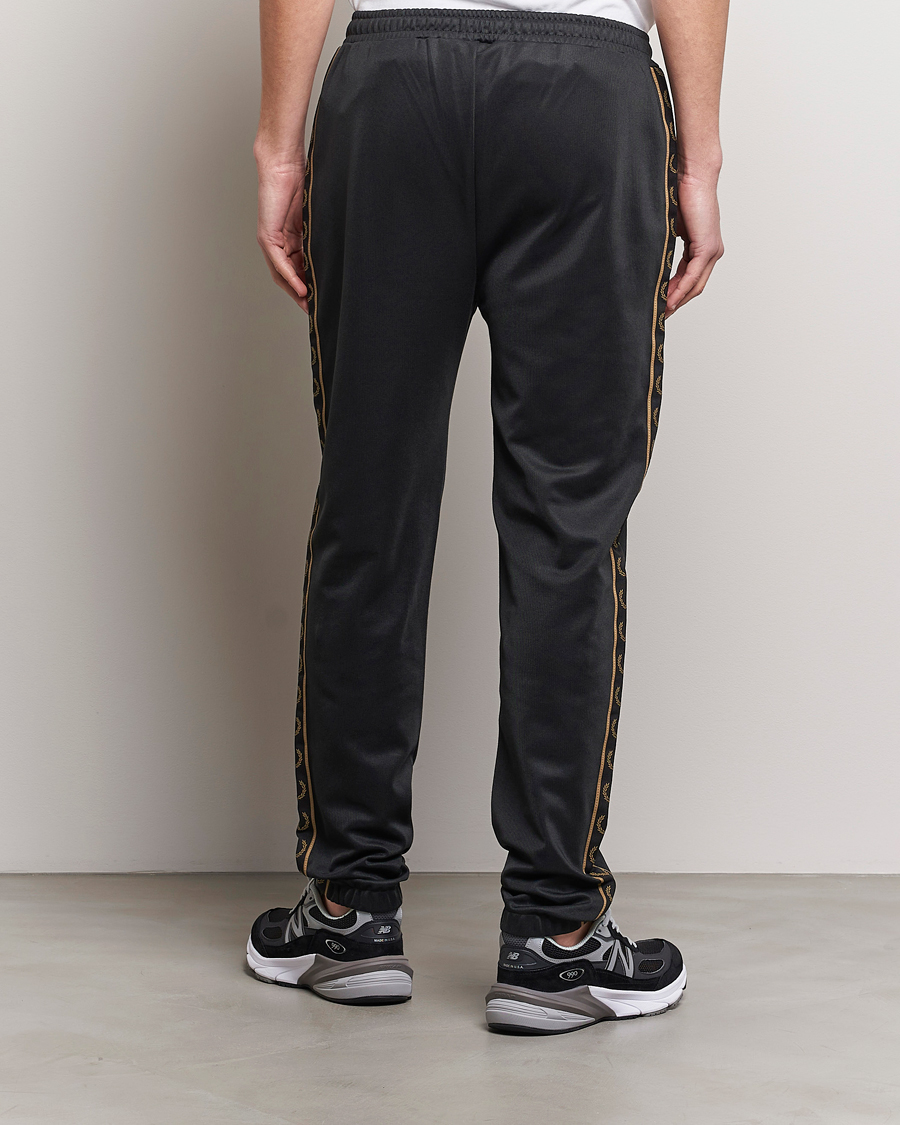 Herren | Hosen | Fred Perry | Taped Track Pants Black