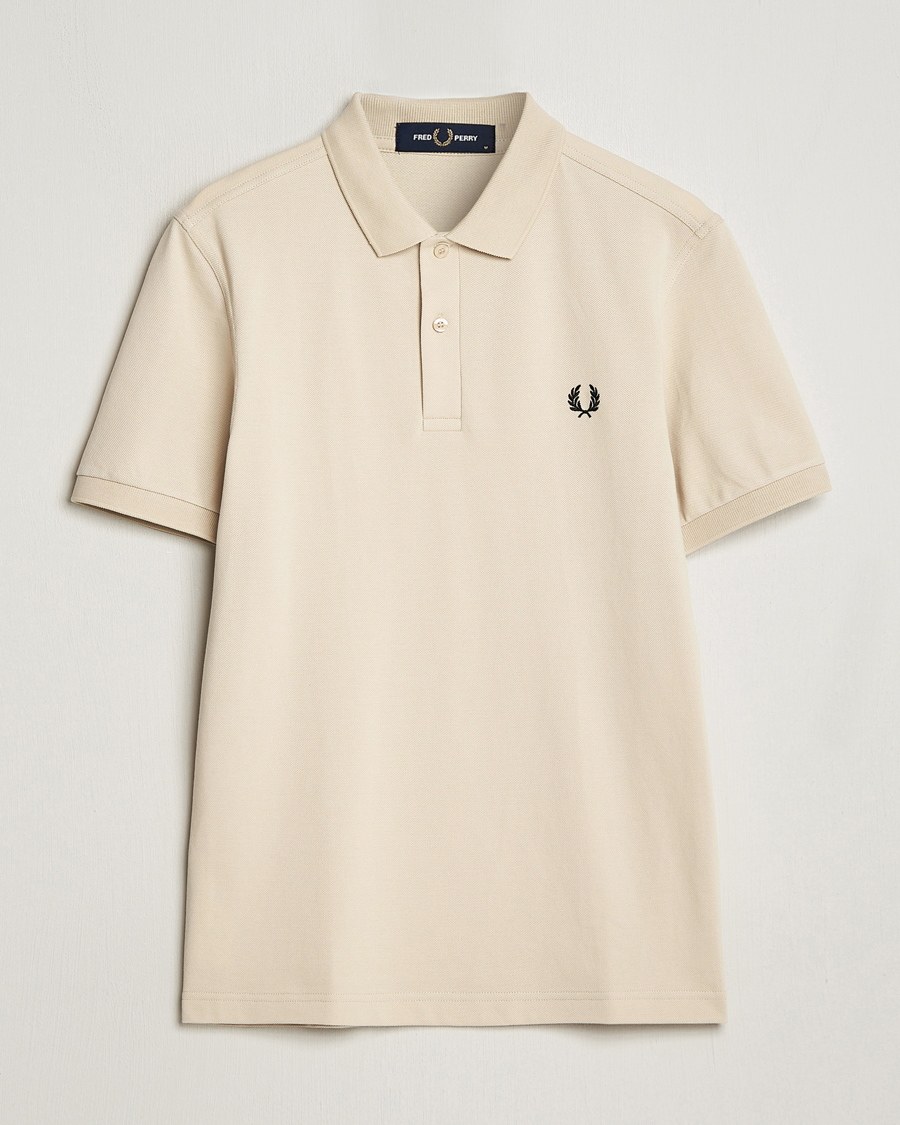 Herren | Poloshirts | Fred Perry | Plain Polo Shirt Oatmeal