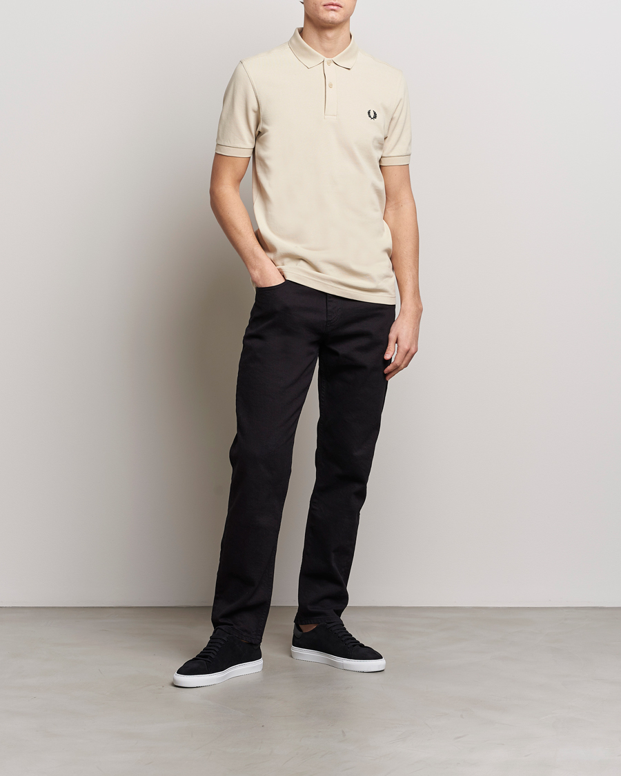 Herren | Poloshirts | Fred Perry | Plain Polo Shirt Oatmeal
