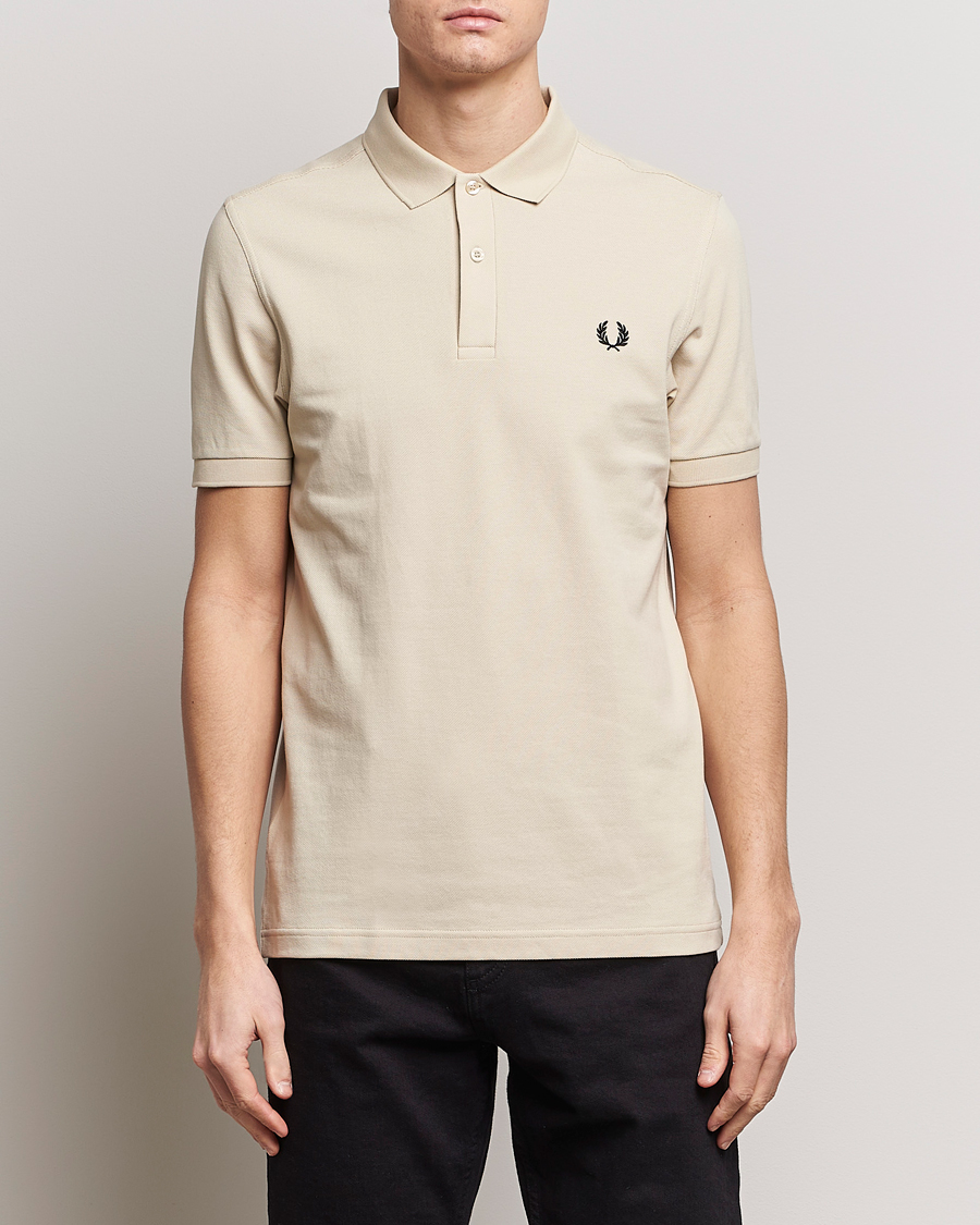 Herren | Poloshirts | Fred Perry | Plain Polo Shirt Oatmeal