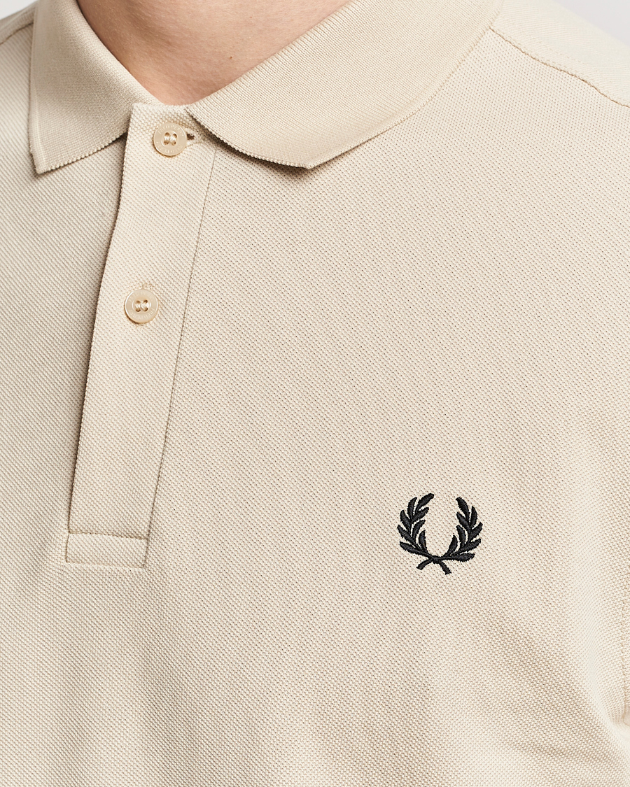 Herren | Poloshirts | Fred Perry | Plain Polo Shirt Oatmeal