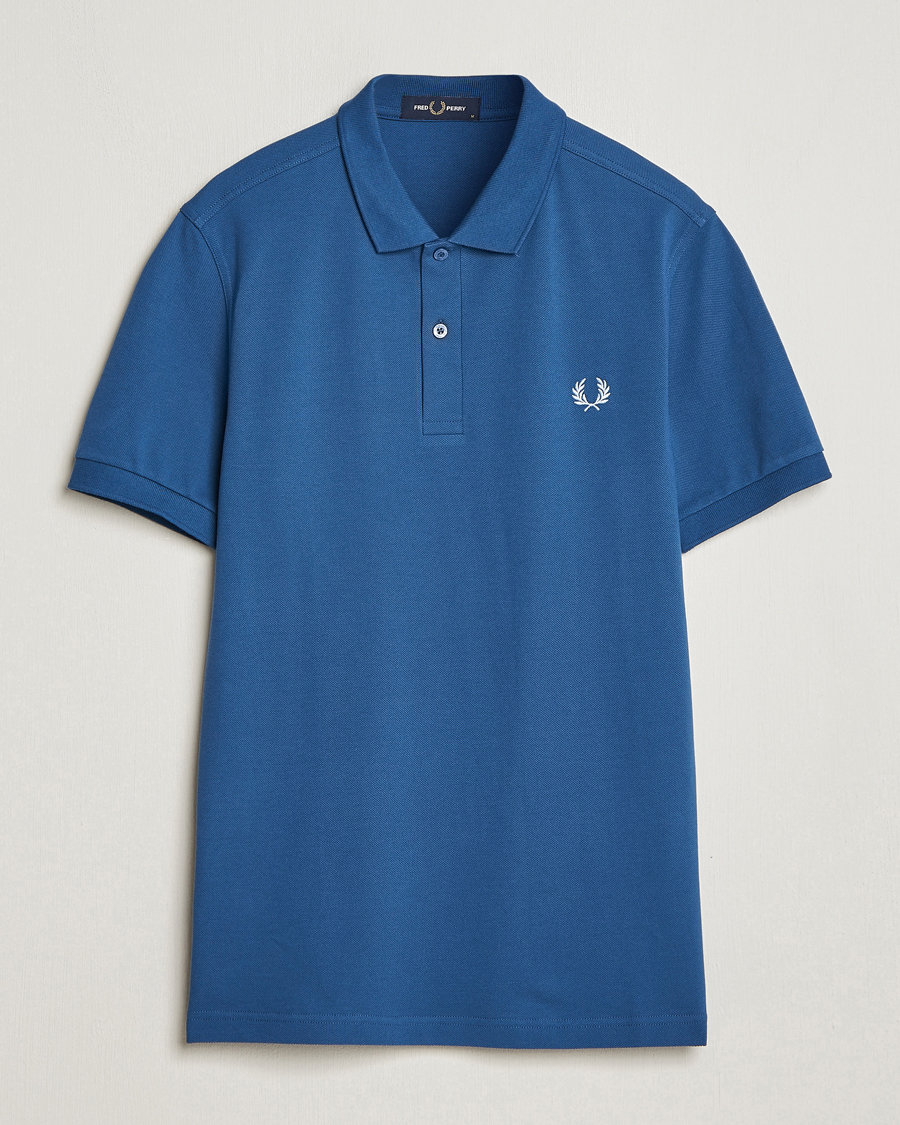 Herren | Poloshirts | Fred Perry | Plain Polo Shirt Midnight Blue
