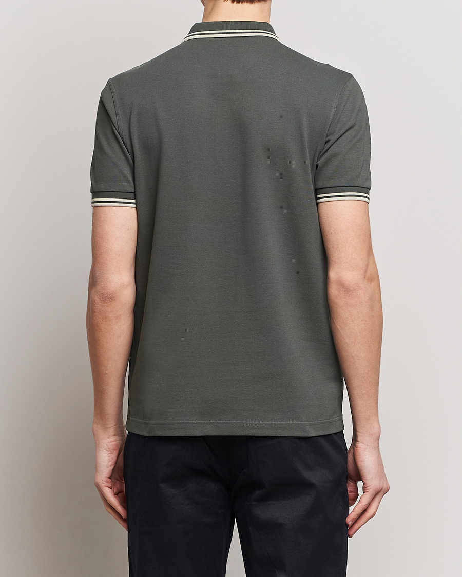Herren | Poloshirts | Fred Perry | Twin Tipped Polo Shirt Field Green