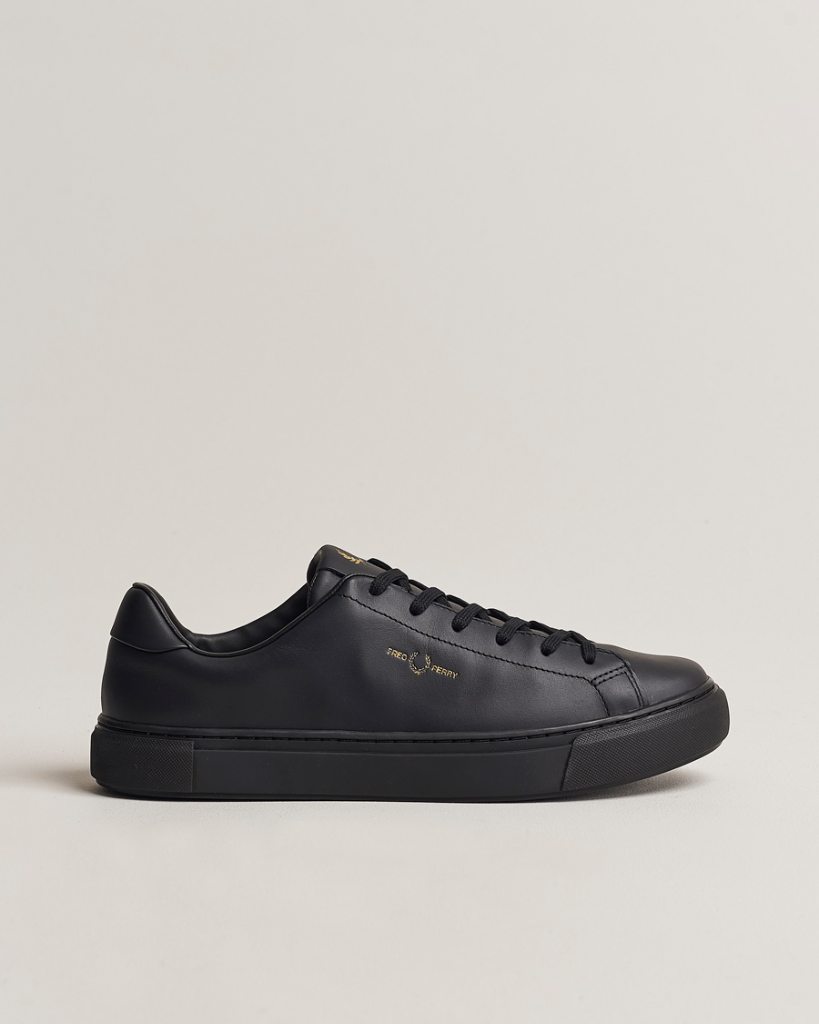 Herren | Fred Perry B71 Leather Sneaker Black | Fred Perry | B71 Leather Sneaker Black