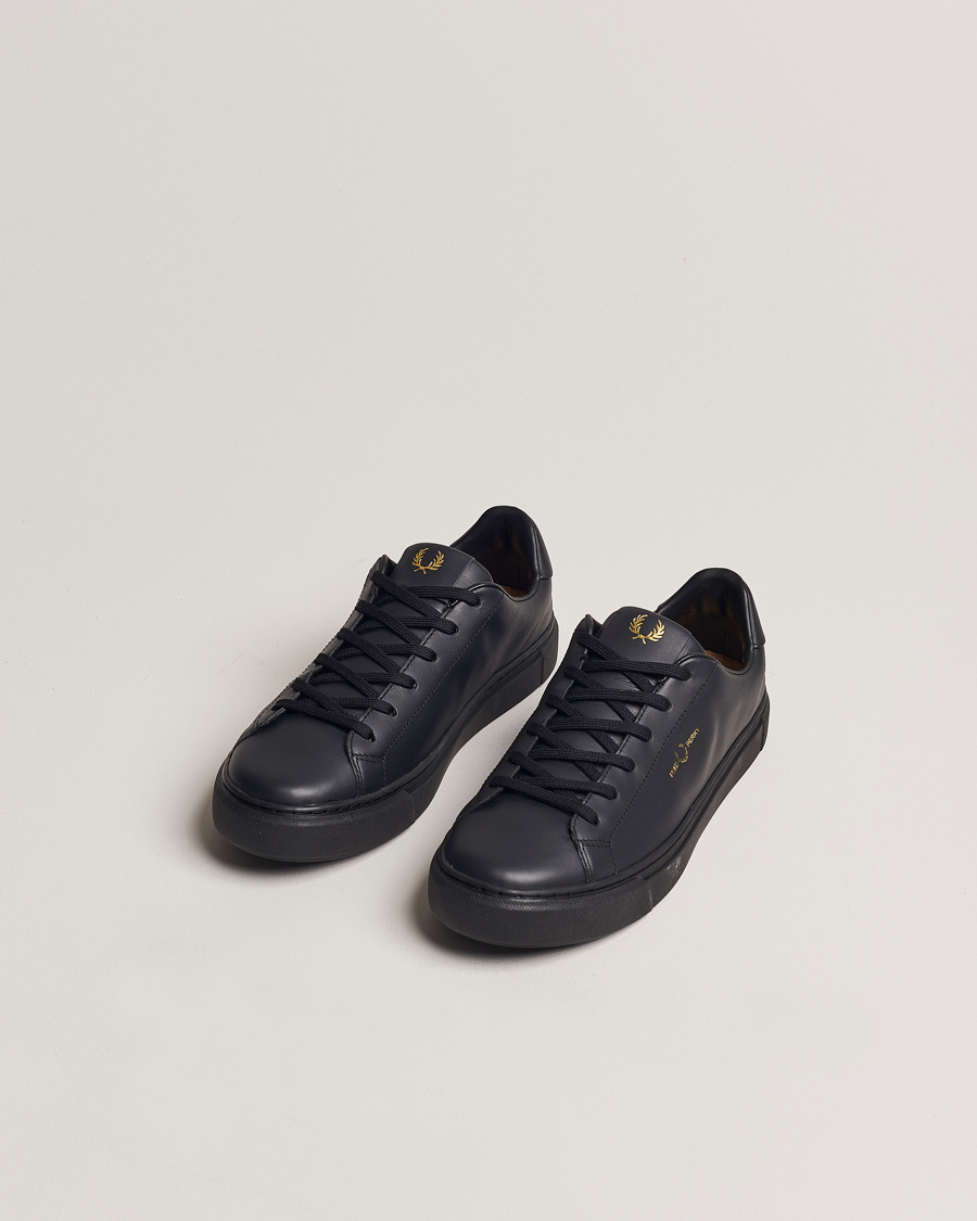 Herren | Kategorie | Fred Perry | B71 Leather Sneaker Black