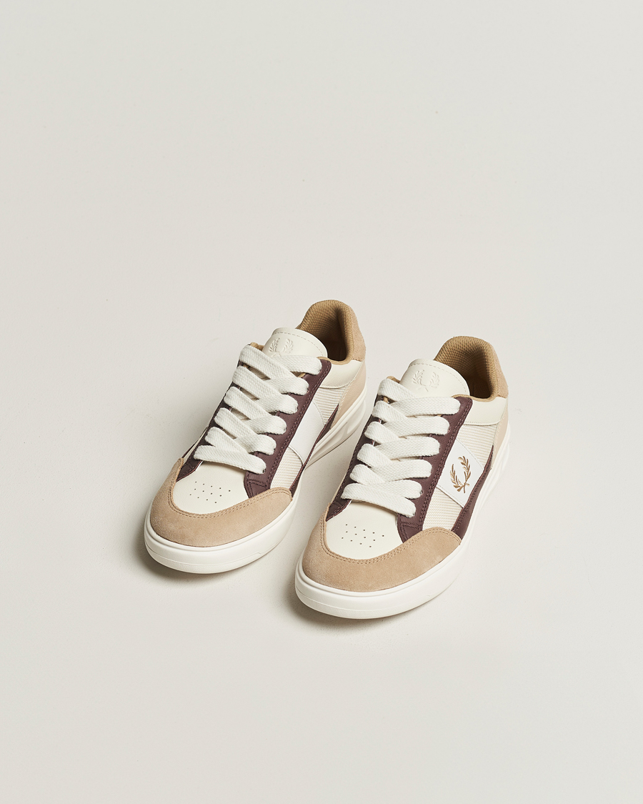 Herren | Schuhe | Fred Perry | B440 Sneaker White/Beige