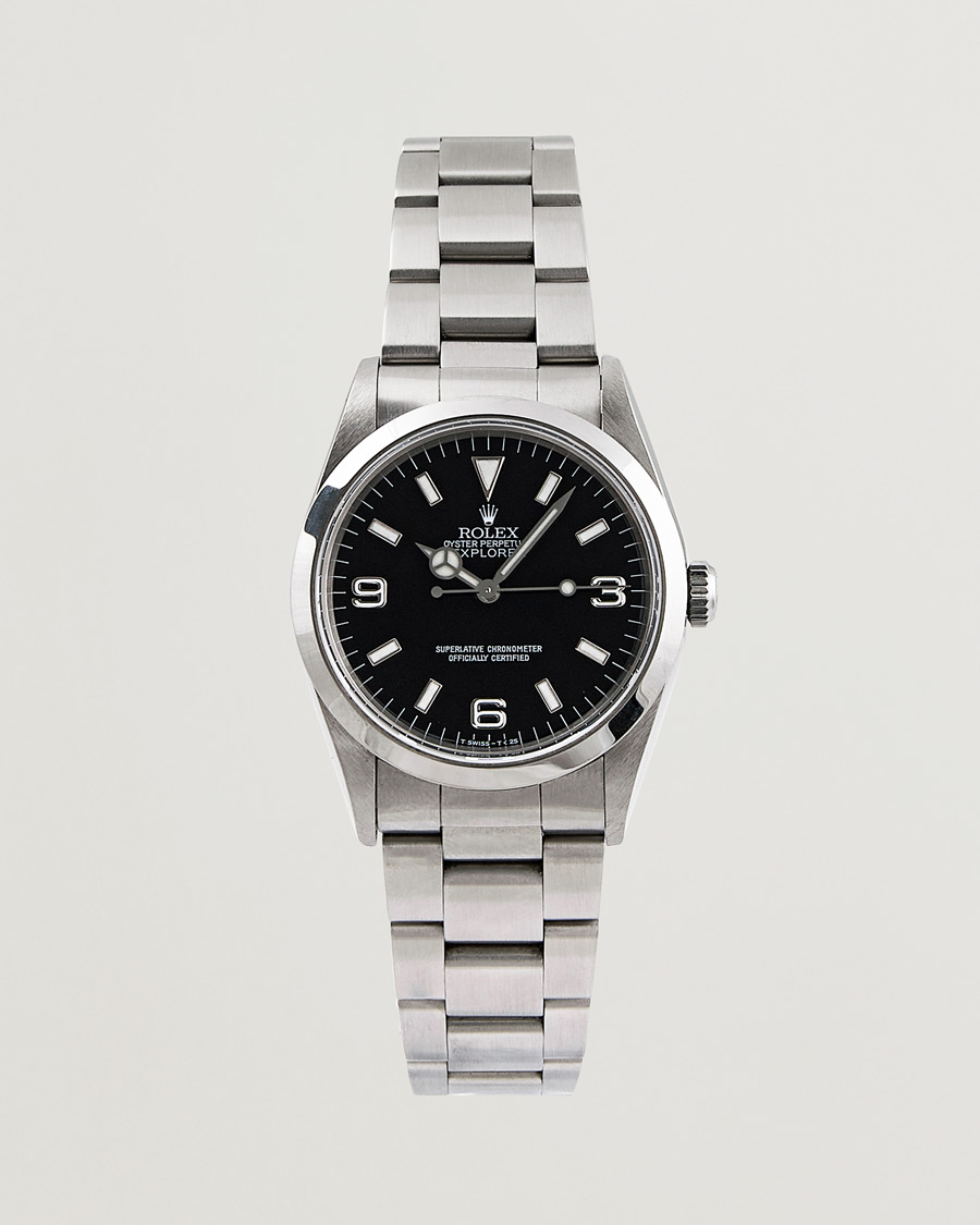 Herren | Rolex Pre-Owned Explorer 14270 Steel Black | Rolex Pre-Owned | Explorer 14270 Steel Black