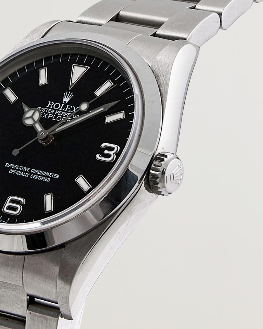 Herren | Rolex Pre-Owned Explorer 14270 Steel Black | Rolex Pre-Owned | Explorer 14270 Steel Black