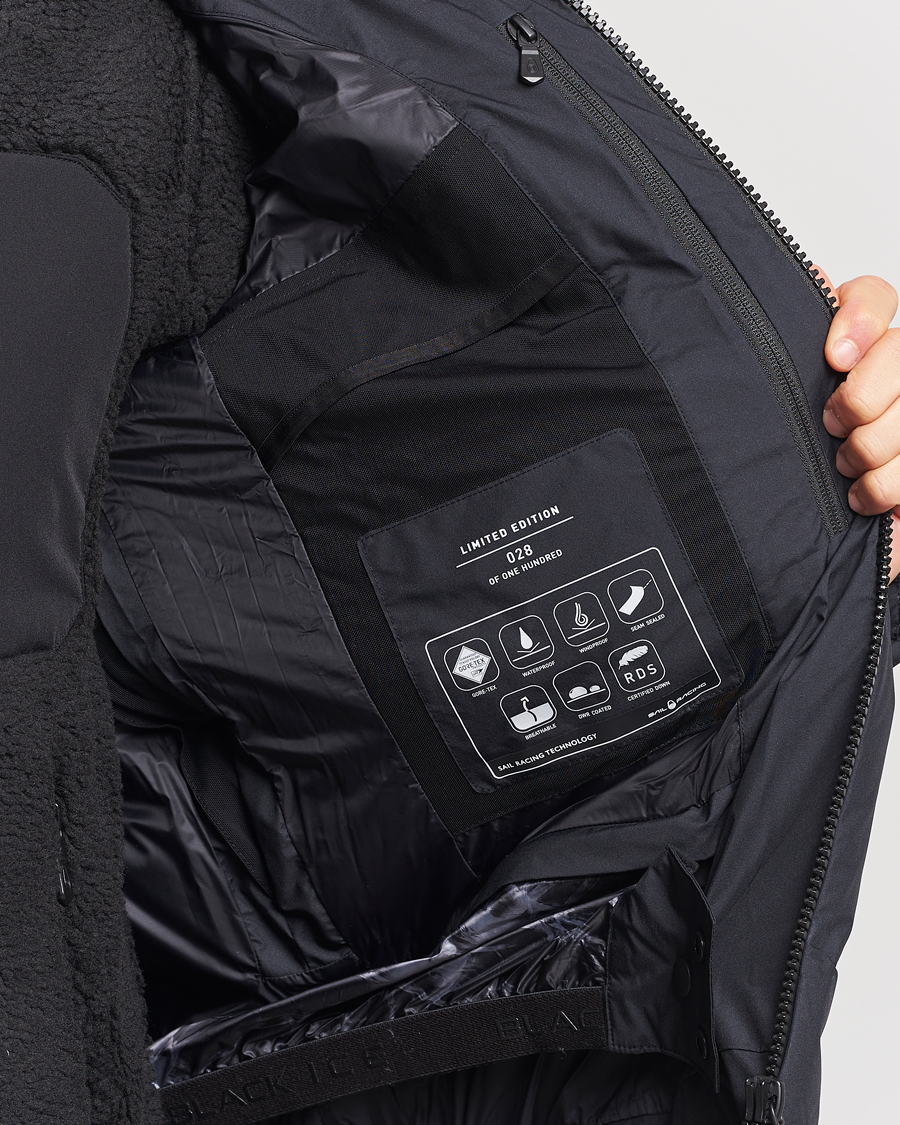 Herren | Jacken | Sail Racing | Black Ice Gore-Tex Hooded Down Jacket Carbon