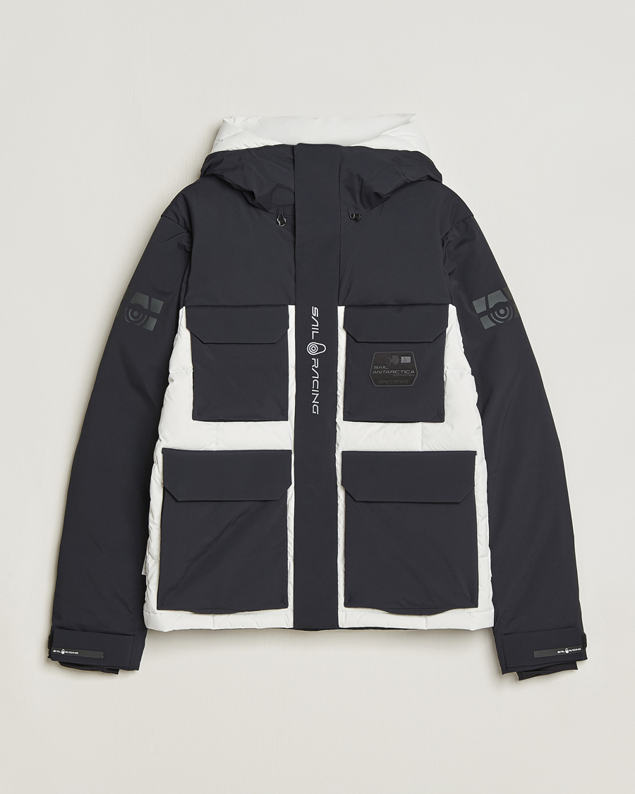 Herren | Jacken | Sail Racing | Glacier Gore-Tex Down Hooded Jacket Spray White