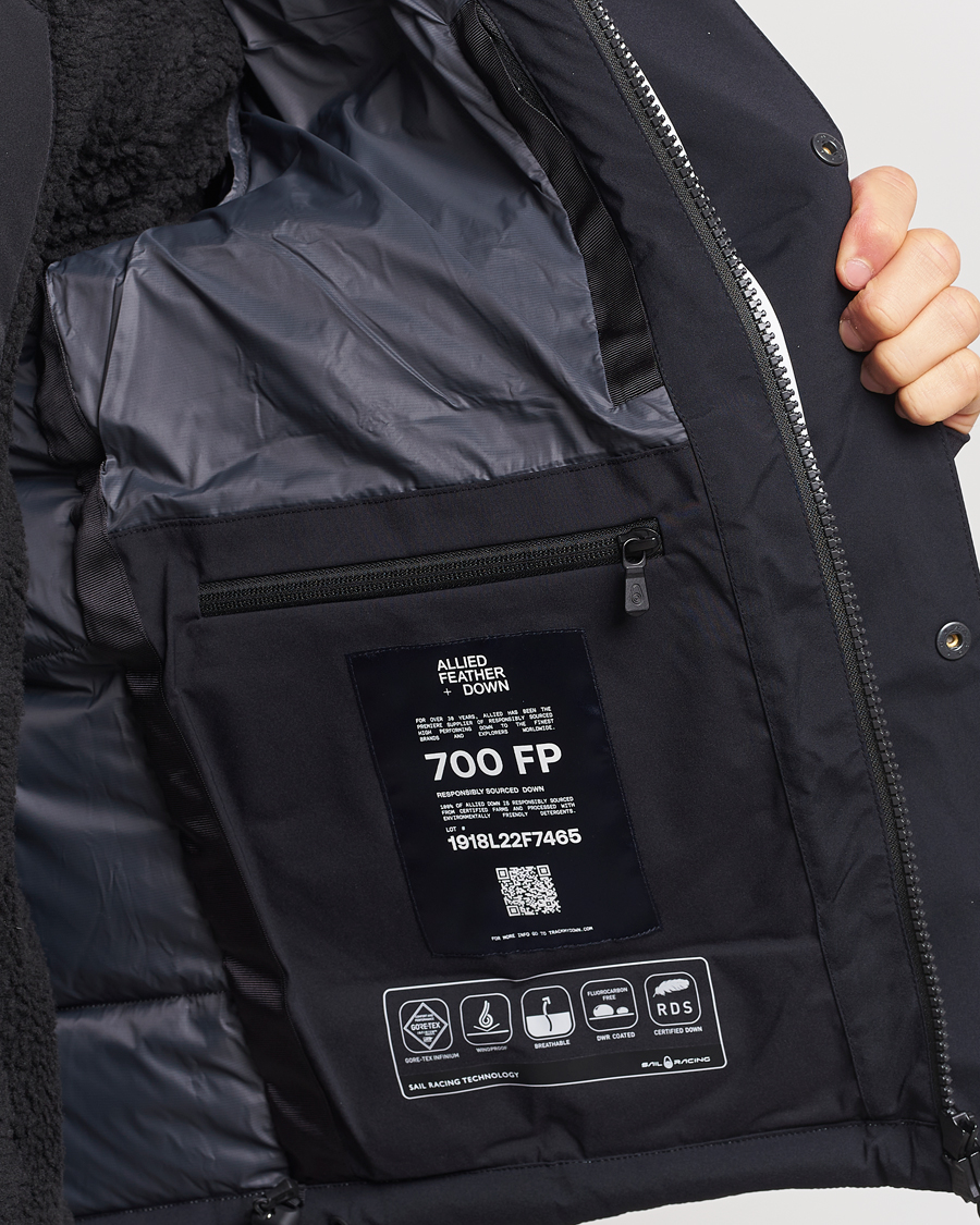 Herren | Jacken | Sail Racing | Glacier Gore-Tex Down Hooded Jacket Spray White