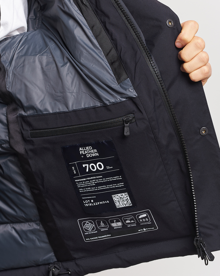 Herren | Jacken | Sail Racing | Glacier Gore-Tex Down Hooded Jacket Carbon