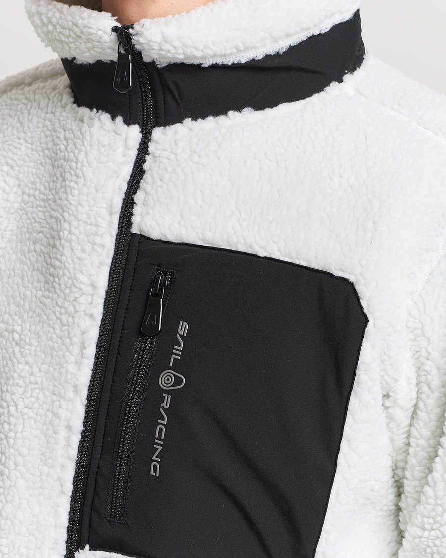Herren | Pullover | Sail Racing | Bowman Pile Full Zip Storm White