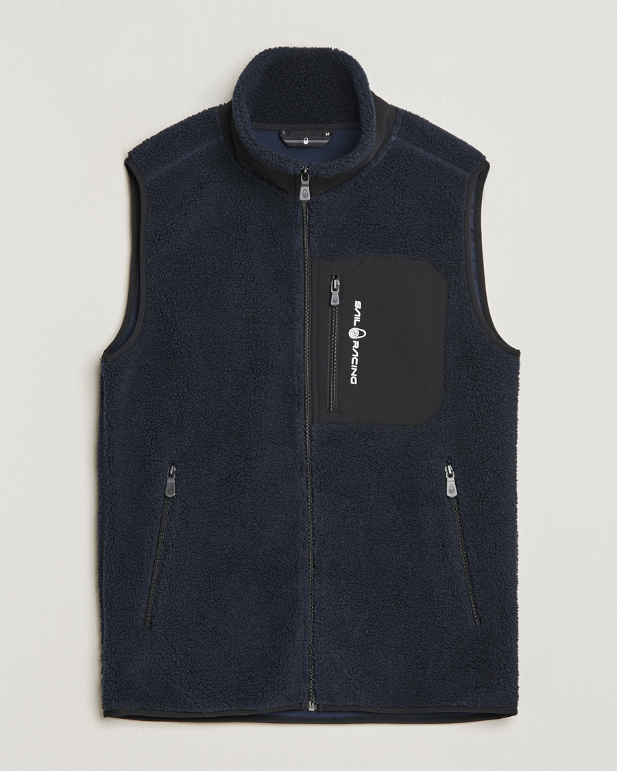 Herren | Westen | Sail Racing | Bowman Pile Zip Vest Dark Navy