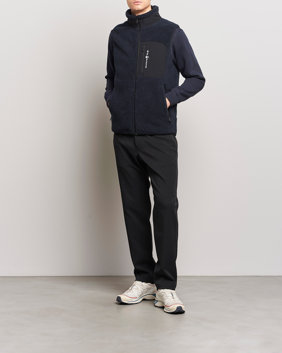 Herren | Westen | Sail Racing | Bowman Pile Zip Vest Dark Navy