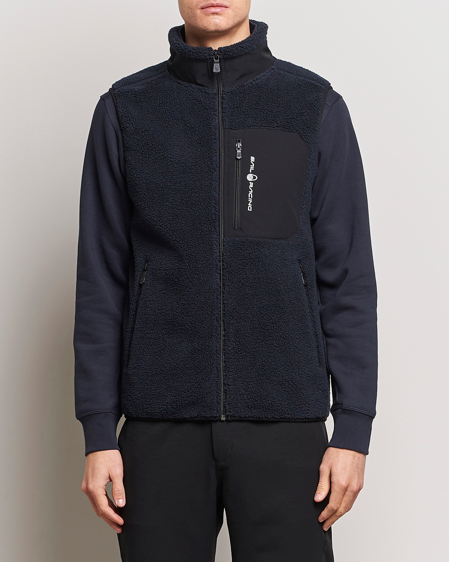 Herren | Westen | Sail Racing | Bowman Pile Zip Vest Dark Navy