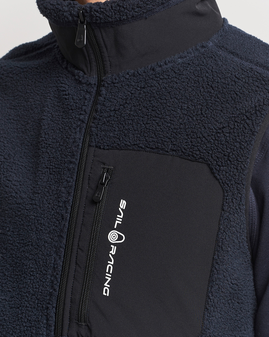 Herren | Westen | Sail Racing | Bowman Pile Zip Vest Dark Navy