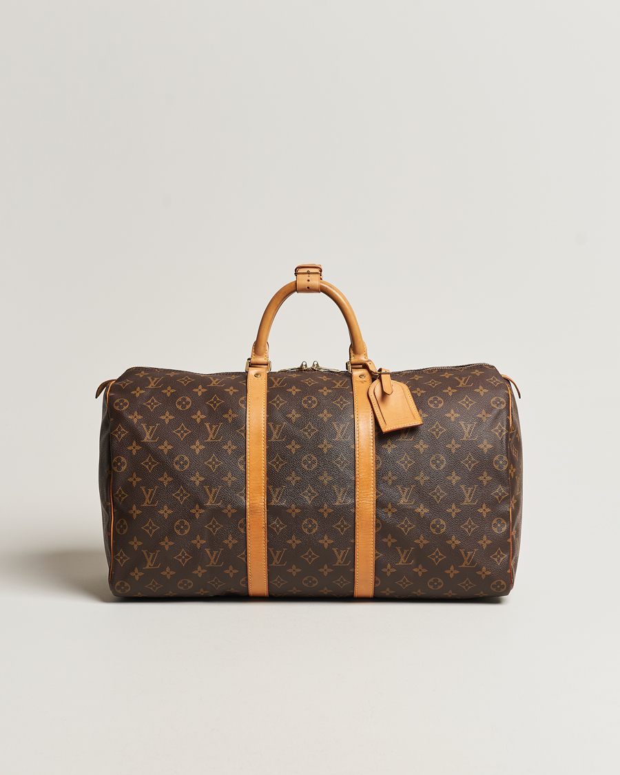 Herren | Louis Vuitton Pre-Owned Keepall 50 Bag Monogram | Louis Vuitton Pre-Owned | Keepall 50 Bag Monogram