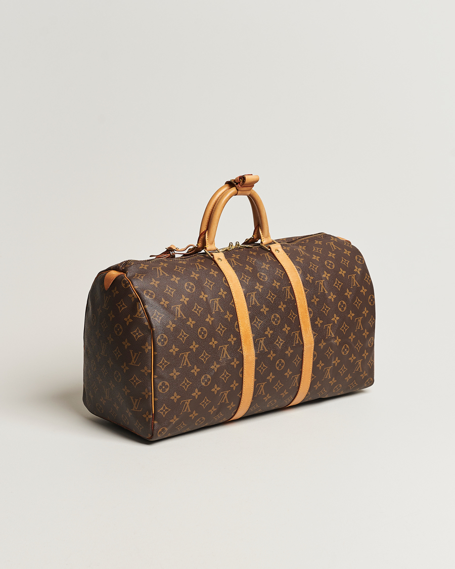 Herren | Louis Vuitton Pre-Owned Keepall 50 Bag Monogram | Louis Vuitton Pre-Owned | Keepall 50 Bag Monogram