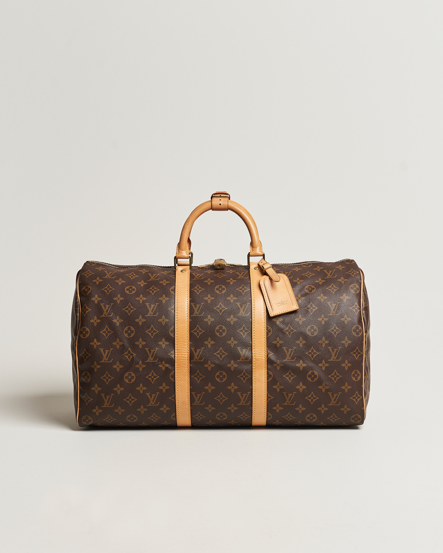 Herren | Louis Vuitton Pre-Owned Keepall 50 Bag Monogram | Louis Vuitton Pre-Owned | Keepall 50 Bag Monogram