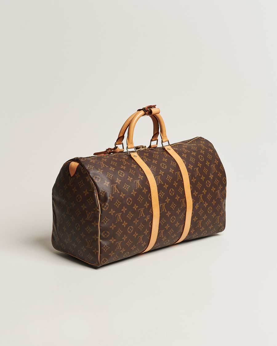 Herren | Louis Vuitton Pre-Owned Keepall 50 Bag Monogram | Louis Vuitton Pre-Owned | Keepall 50 Bag Monogram