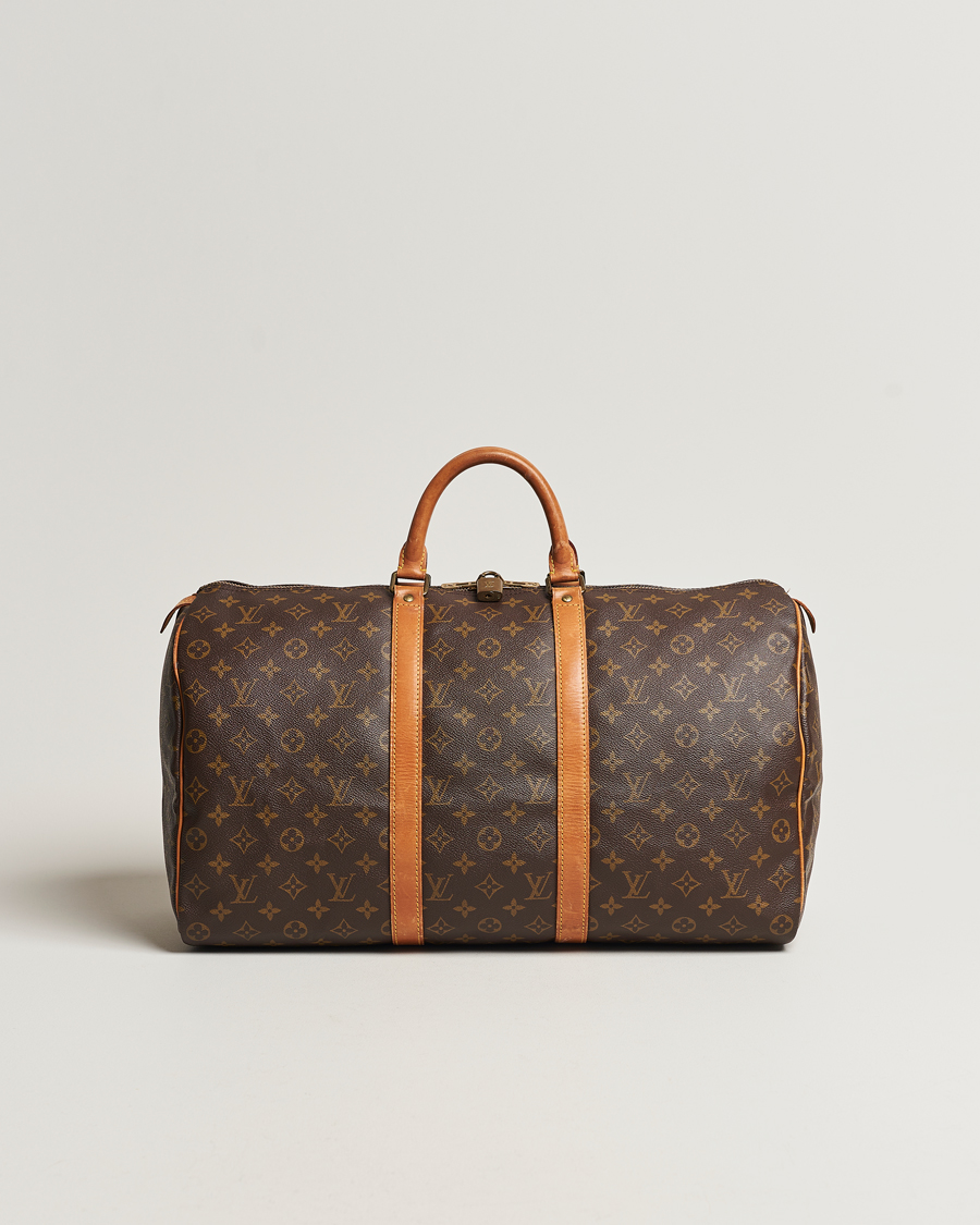 Herren | Louis Vuitton Pre-Owned Keepall 50 Bag Monogram | Louis Vuitton Pre-Owned | Keepall 50 Bag Monogram