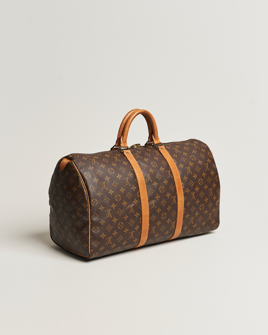 Herren | Louis Vuitton Pre-Owned Keepall 50 Bag Monogram | Louis Vuitton Pre-Owned | Keepall 50 Bag Monogram